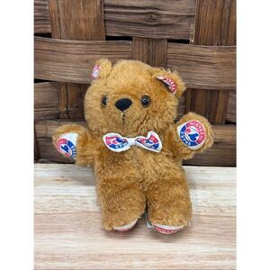 Vintage Expos Montreal MLB Plush Bear Toy with Logo Accents